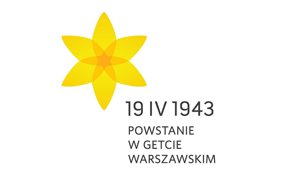plakat - Akcja  Żonkile 2021 Powstanie w getcie Warszawskim 19.04.1943