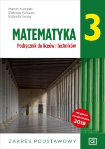 Okładka podręcznika Matematyka 3