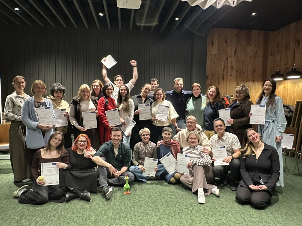 Zdjęcie uczestników projektu Erasmus+ w Tallinnie.